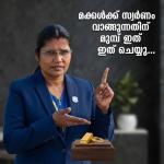 മക്കൾക്ക് സ്വർണം വാങ്ങുന്നതിന് മുമ്പ് ഇത് ചെയ്യൂ…